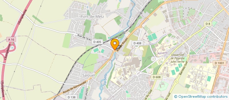 localisation de l'entreprise SBI  PONT-DE-METZ