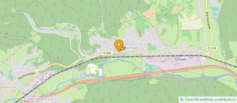 localisation de l'entreprise SBI CONSEILS EURL  URMATT