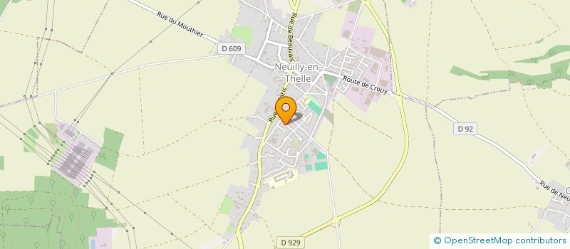 localisation de l'entreprise SBI GLOBAL SERVICES  NEUILLY-EN-THELLE