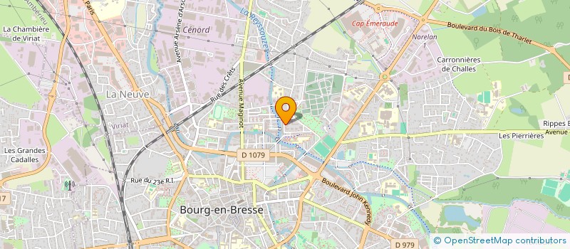 localisation de l'entreprise SBIA CONSTRUCTION à BOURG-EN-BRESSE