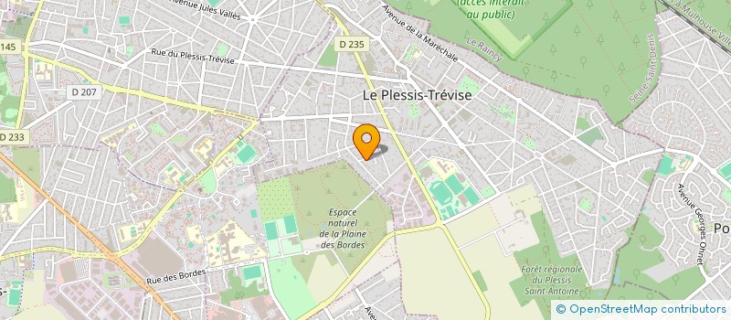 localisation de l'entreprise SBICONCEPT à LE PLESSIS-TREVISE