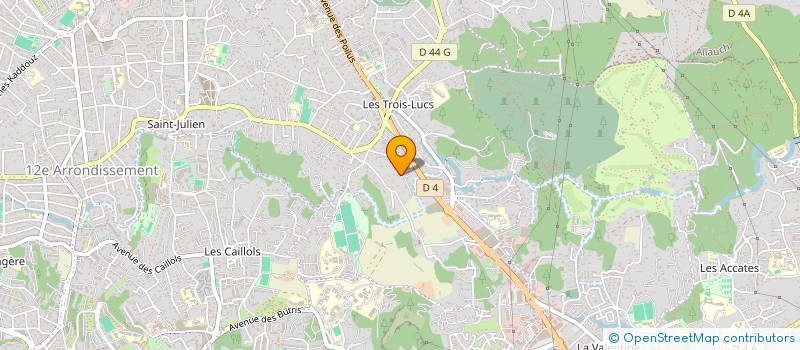 localisation de l'entreprise SBIHI FRANCESCHI SOCIETE à MARSEILLE