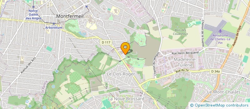 localisation de l'entreprise SBJ  CHELLES