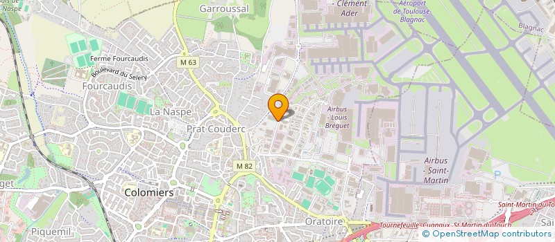 localisation de l'entreprise SBJ à COLOMIERS