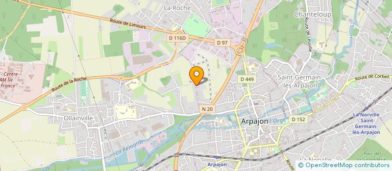 localisation de l'entreprise SBJ CONCEPT  BRIERES-LES-SCELLES