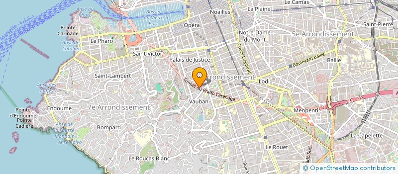 localisation de l'entreprise SBJ MANAGEMENT  MARSEILLE