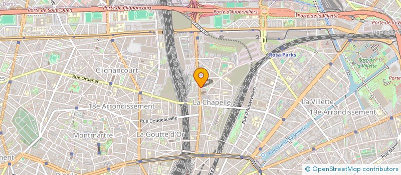 localisation de l'entreprise SBJA  PARIS