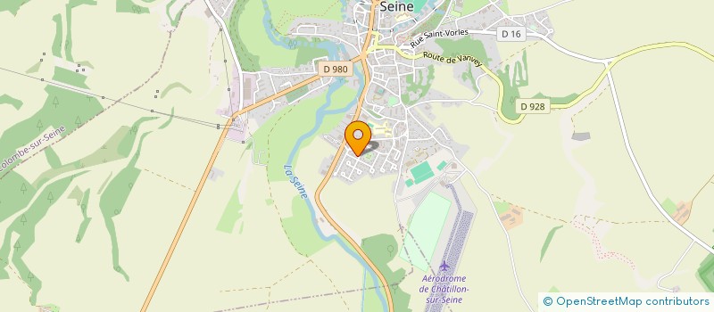 localisation de l'entreprise SBK  CHATILLON-SUR-SEINE