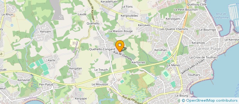 localisation de l'entreprise SBK CONSEIL  LARMOR-PLAGE