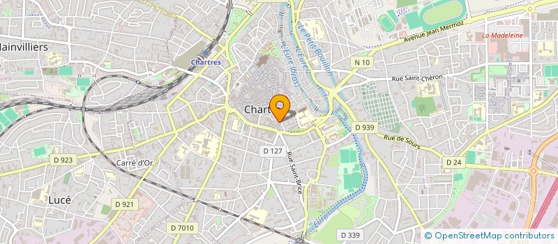 localisation de l'entreprise SBK EUROPE à CHARTRES