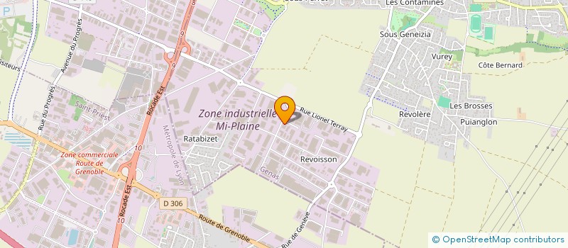 localisation de l'entreprise SBK LOCATIONS  CHASSIEU