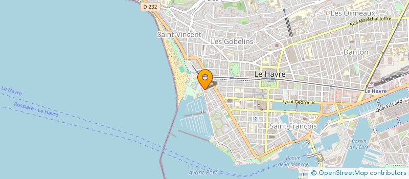 localisation de l'entreprise SBK SARL à LE HAVRE