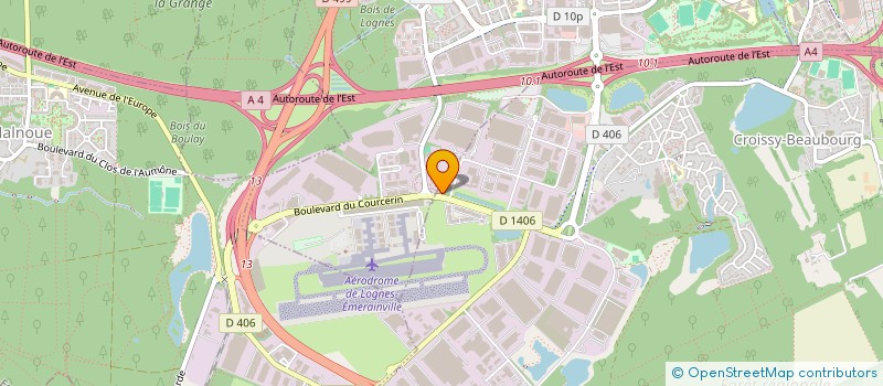 localisation de l'entreprise SBL  CROISSY-BEAUBOURG