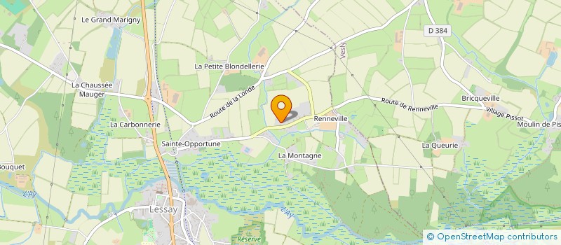localisation de l'entreprise SBL à LESSAY