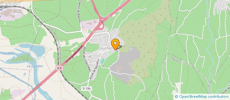 localisation de l'entreprise SBL TERRASSEMENT  FOURNES