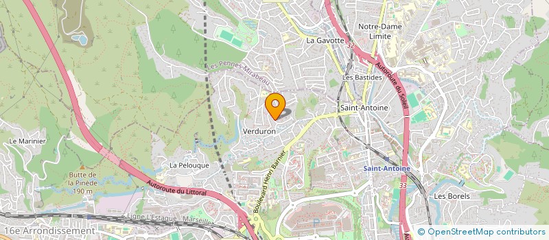 localisation de l'entreprise SBLC IMMOBILIER à MARSEILLE