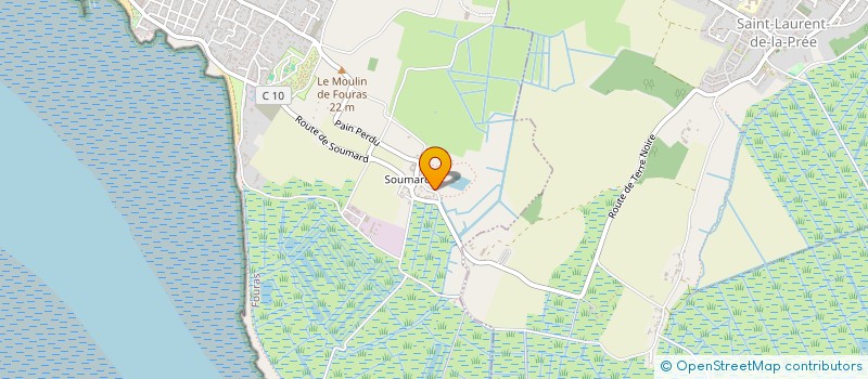 localisation de l'entreprise SBLI  FOURAS