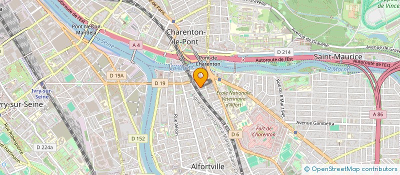 localisation de l'entreprise SBM à MAISONS-ALFORT