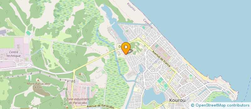 localisation de l'entreprise SBM à KOUROU
