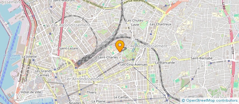 localisation de l'entreprise SBM à MARSEILLE