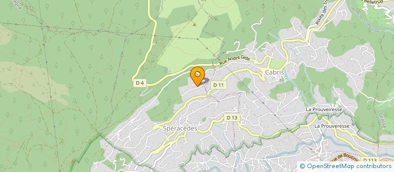 localisation de l'entreprise SBM  SPERACEDES