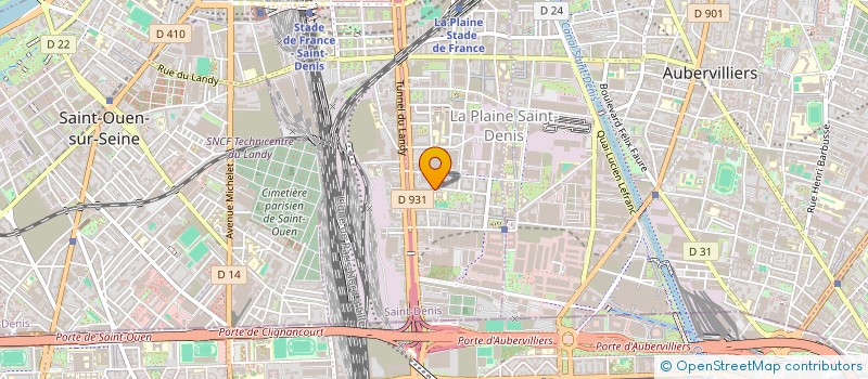 localisation de l'entreprise SBM BATIMENT  SAINT-DENIS