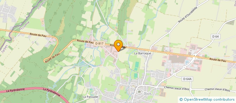 localisation de l'entreprise SBM1  IBOS