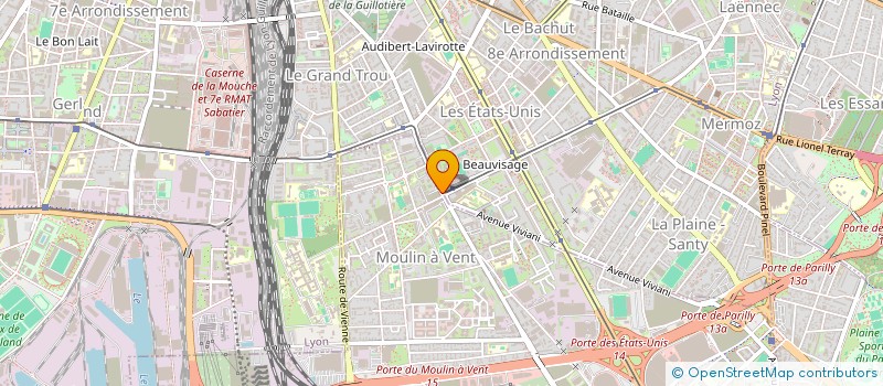 localisation de l'entreprise SBMA  VENISSIEUX