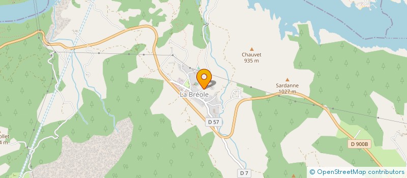 localisation de l'entreprise SBMG  UBAYE-SERRE-PONCON