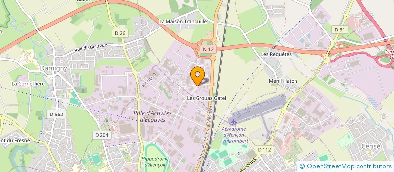 localisation de l'entreprise SBMH INVEST à VALFRAMBERT