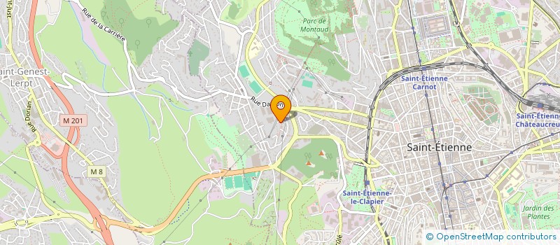 localisation de l'entreprise SBMJ HOLDING  SAINT-ETIENNE