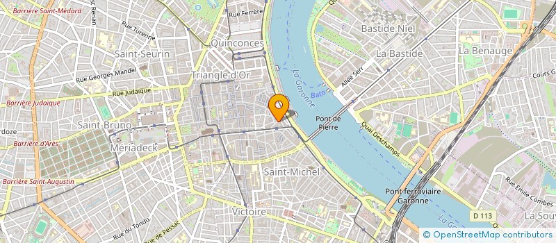 localisation de l'entreprise SBML  BORDEAUX