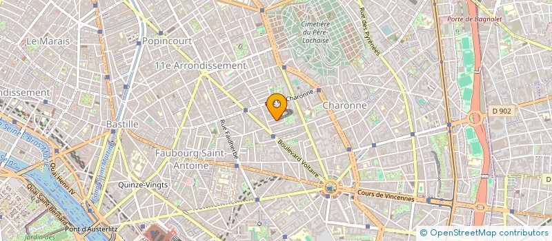 localisation de l'entreprise SBMN SOC DESBOUTONS METAL NYLO  PARIS