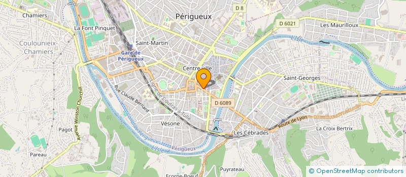 localisation de l'entreprise SBMS à PERIGUEUX