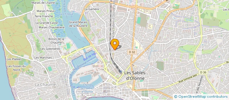 localisation de l'entreprise SBMS à LES SABLES D'OLONNE