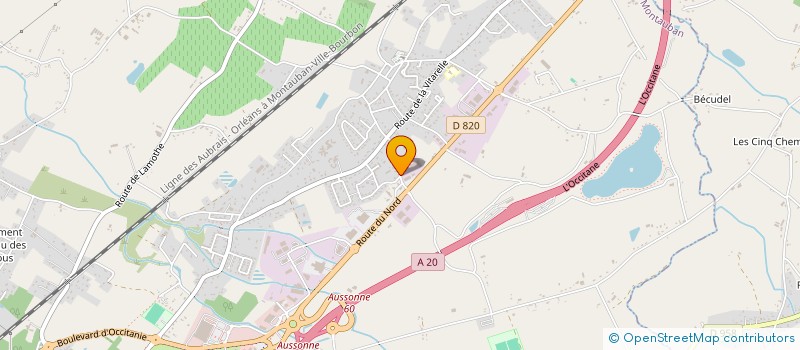 localisation de l'entreprise SBMS  MONTAUBAN