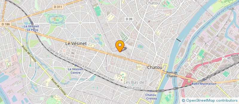 localisation de l'entreprise SBN CONSEILS  LE VESINET