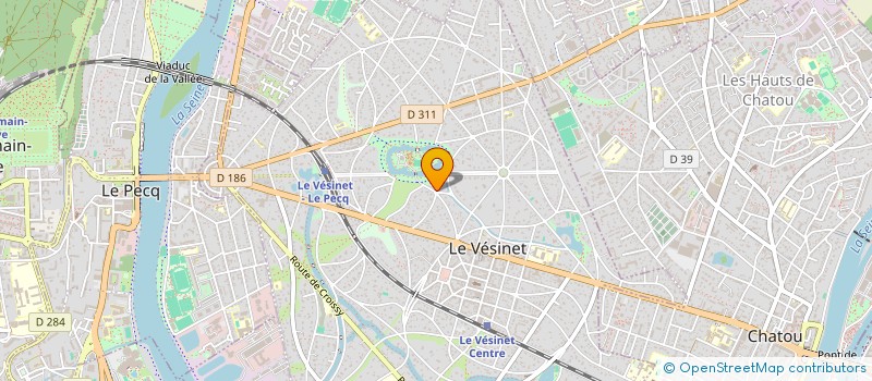 localisation de l'entreprise SBN INVEST  LE VESINET