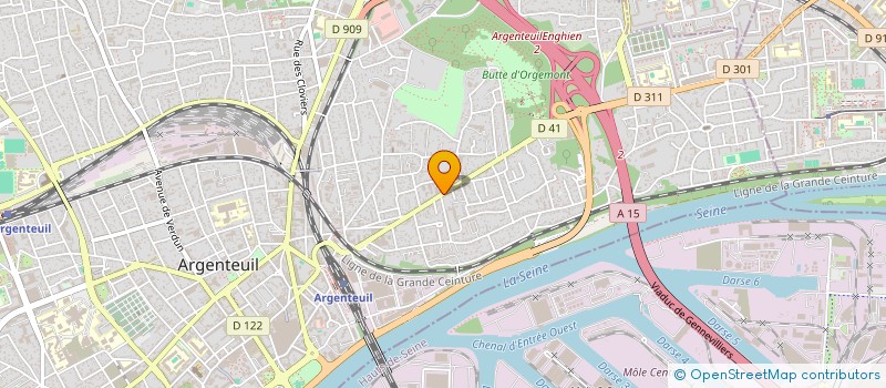 localisation de l'entreprise SBN PLOMBERIE BATIMENT  ARGENTEUIL