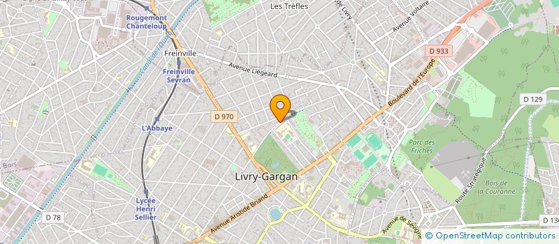 localisation de l'entreprise SBN TRANSPORTS à LIVRY-GARGAN