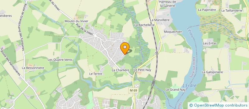 localisation de l'entreprise SBNA  LA CHAPELLE-SUR-ERDRE