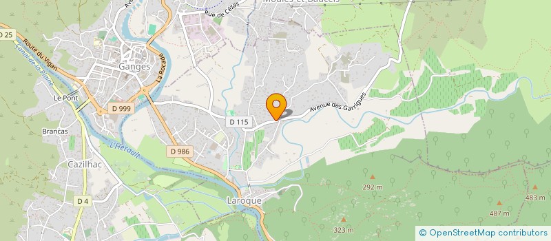 localisation de l'entreprise SBNG HOLDING  LAROQUE