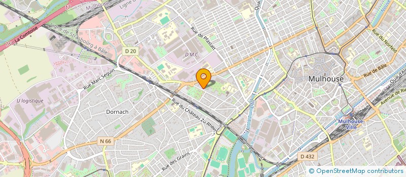 localisation de l'entreprise SBO DEBOUCHAGE  RIXHEIM