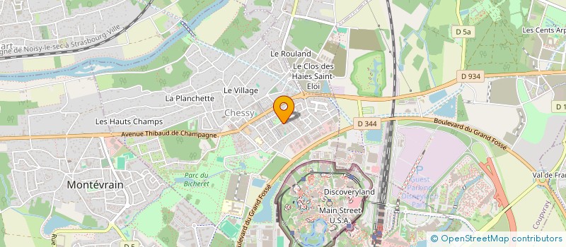localisation de l'entreprise SBO DIGITAL CONSULTING à CHESSY