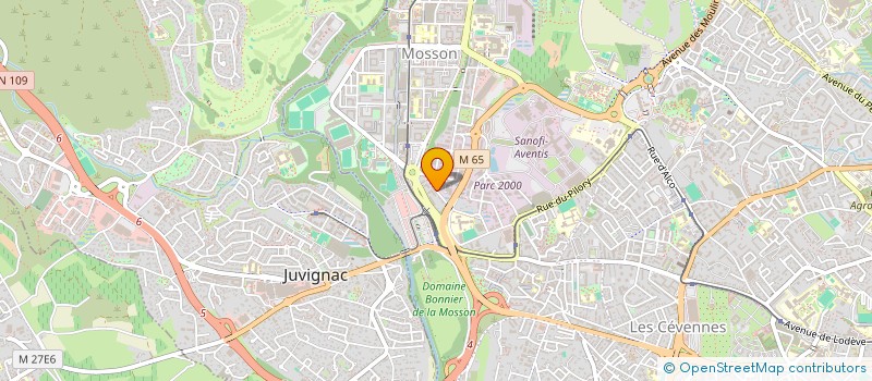 localisation de l'entreprise SBO ELECTRICITE à MONTPELLIER