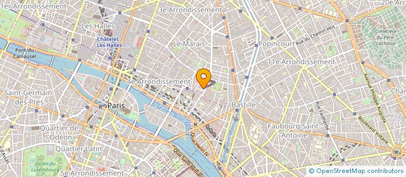 localisation de l'entreprise SBO INVEST  PARIS