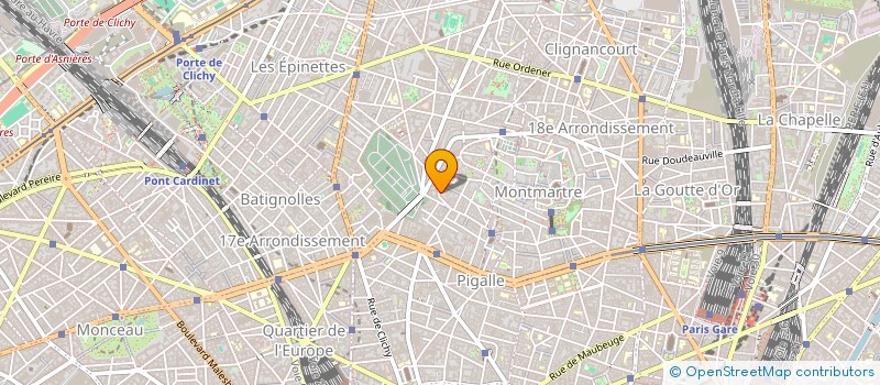 localisation de l'entreprise SBO PRODUCTIONS  PARIS