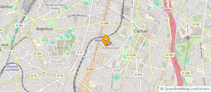 localisation de l'entreprise SBO SYSTEMES à CACHAN