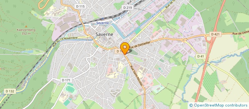 localisation de l'entreprise SBOYA PHONE à SAVERNE
