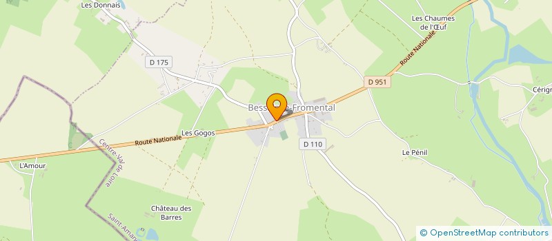 localisation de l'entreprise SBP 3  BANNEGON